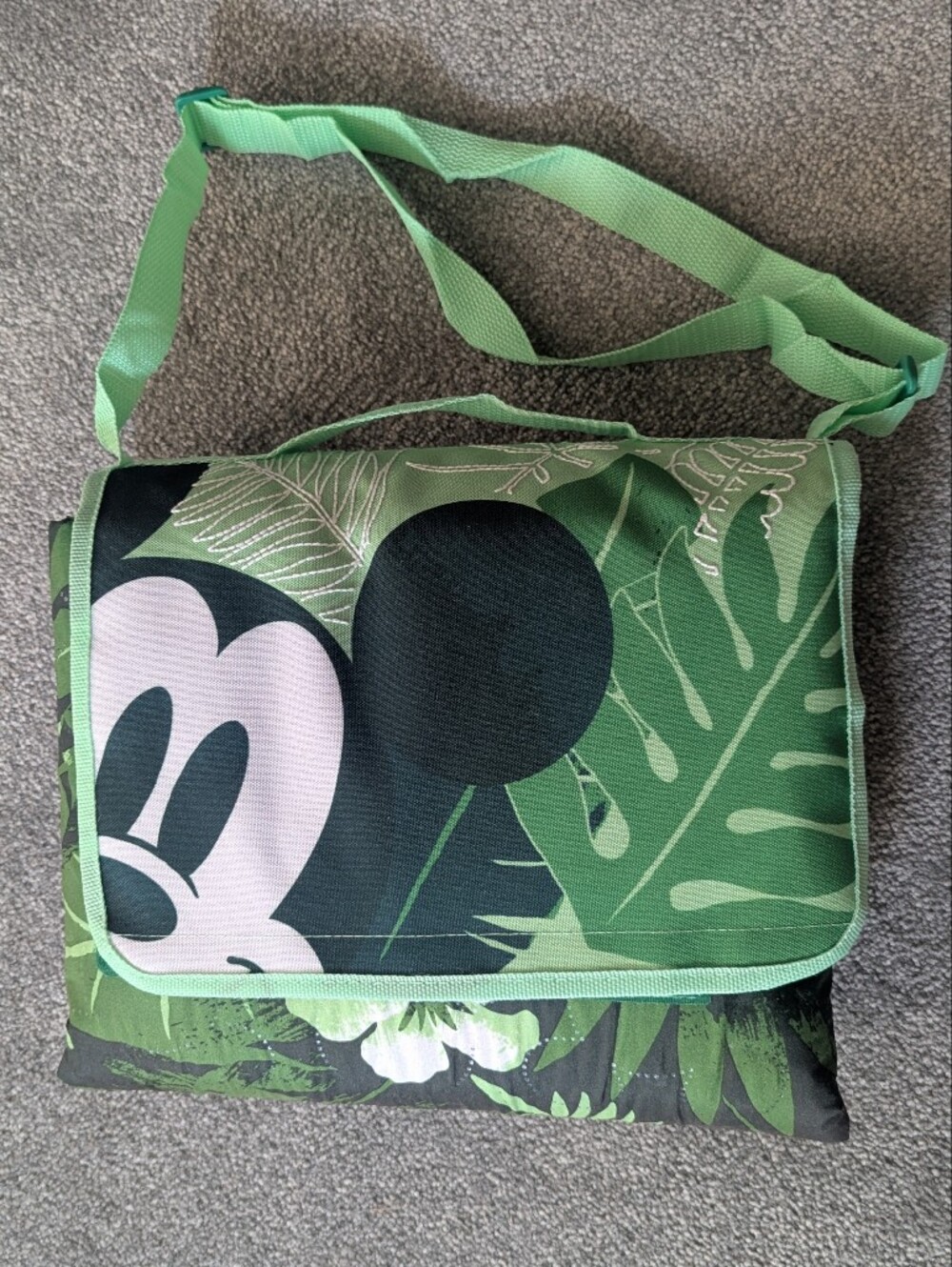 Mickey Mouse Tropical Picnic Blanket